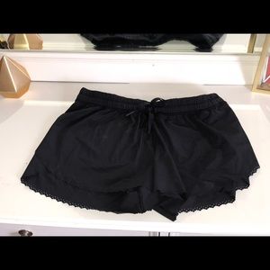 Black lulu lemon shorts